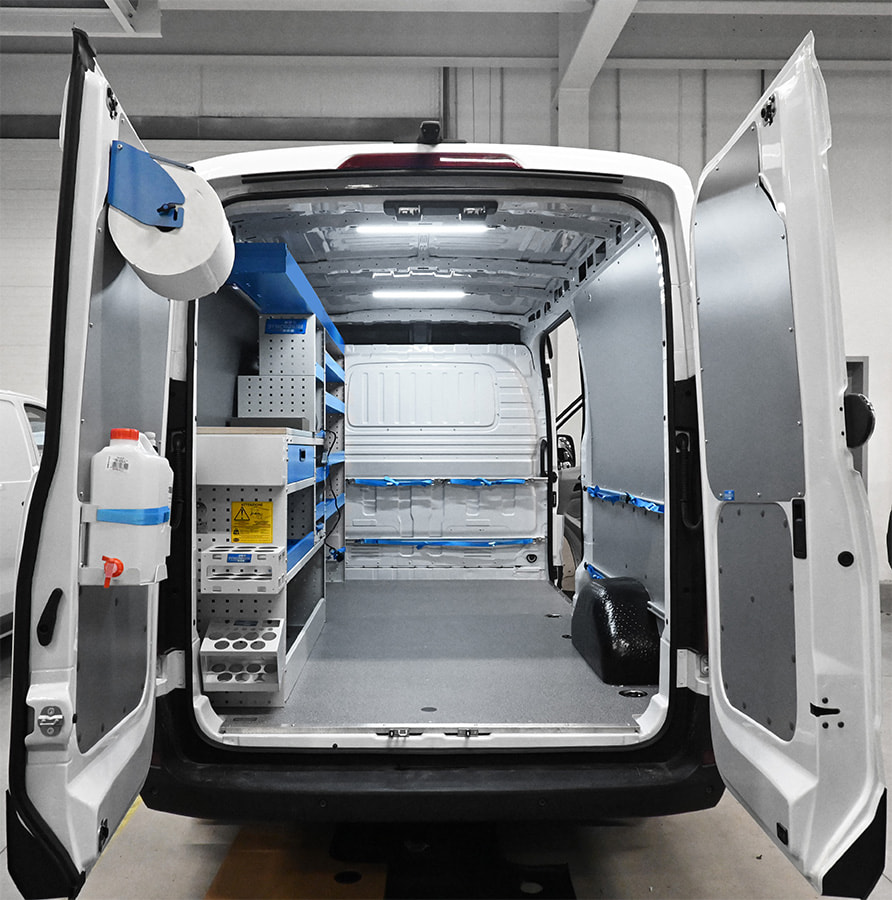 Цялостна настройка за Maxus Deliver9, произведена от Syncro System Bulgaria