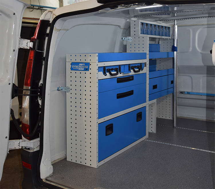 Vito с багажници и мебели Syncro Bulgaria